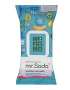 Mr.Soda Servetele umede universale cu bicarbonat de sodiu 80 bucati