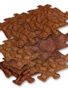 Muffik Covoras ortopedic senzorial puzzle set Eco