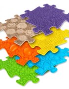 Muffik Covoras ortopedic senzorial puzzle set pentru bebelusi