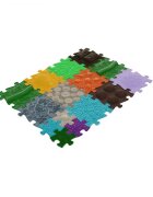 Muffik Covoras ortopedic senzorial tip puzzle Set Valgus 15 piese