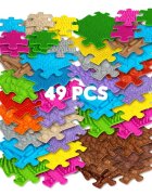 Muffik Set covorase ortopedice senzoriale puzzle Diamant A