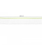 MultiGarden Fileu portabil pentru volei cu cadru 600 x 242 cm VS-5.7X2.3