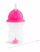 Munchkin Cana Any Angle Click Lock cu pai flexibil 12L+ 296ml pink