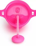 Munchkin Cana Any Angle Click Lock cu pai flexibil si manere 6L+ 207ml pink