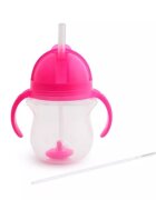 Munchkin Cana Any Angle Click Lock cu pai flexibil si manere 6L+ 207ml pink