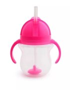 Munchkin Cana Any Angle Click Lock cu pai flexibil si manere 6L+ 207ml pink