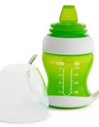 Munchkin Cana Gentle cu manere 118 ml 4L+ green