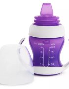 Munchkin Cana Gentle cu manere 118 ml 4L+ purple