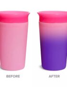 Munchkin Cana Miracle 360 Colour Change 266ml 12L+ pink