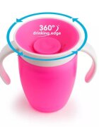 Munchkin Cana Miracle 360 cu manere 207ml 6L+ pink