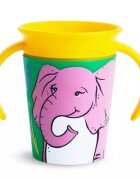 Munchkin Cana Miracle 360 cu manere WildLove 177ml 6L+ elephant