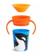 Munchkin Cana Miracle 360 cu manere WildLove 177ml 6L+ orca whale