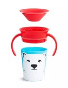 Munchkin Cana Miracle 360 cu manere WildLove 177ml 6L+ polar bear