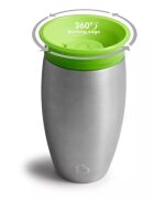 Munchkin Cana Miracle 360 Stainless Steel 296ml 12L+ green