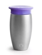 Munchkin Cana Miracle 360 Stainless Steel 296ml 12L+ purple
