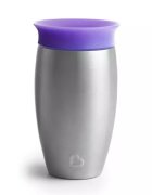 Munchkin Cana Miracle 360 Stainless Steel 296ml 12L+ purple