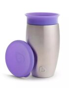 Munchkin Cana Miracle 360 Stainless Steel 296ml 12L+ purple