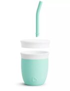 Munchkin Canuta Cest Silicone din silicon cu pai 118ml 6L+ mint