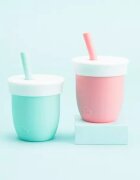 Munchkin Canuta Cest Silicone din silicon cu pai 118ml 6L+ mint