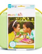 Munchkin Cutie Bento Lunch cu ustensile din inox 18L+ green