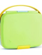 Munchkin Cutie Bento Lunch cu ustensile din inox 18L+ green