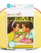 Munchkin Cutie Bento Lunch cu ustensile din inox 18L+ yellow