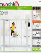 Munchkin Poarta de siguranta din metal Easy Lock white