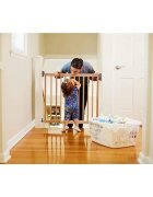 Munchkin Poarta de siguranta extensibila din lemn Extending Wooden
