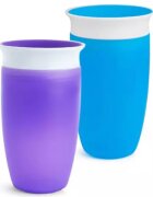 Munchkin Set 2 cani Miracle 360 296ml 12L+ bluepurple