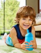 Munchkin Set 2 cani Simple Clean cu pai 296ml 12L+ bluegreen