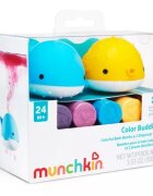 Munchkin Set 2 dispensere pentru baie si 20 tablete Colour Buddies 24L+