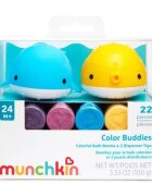 Munchkin Set 2 dispensere pentru baie si 20 tablete Colour Buddies 24L+