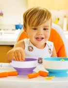 Munchkin Set 3 boluri Stay Put cu ventuza dimensiuni variate 6L+