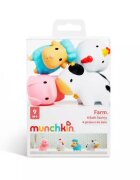 Munchkin Set 4 jucarii de baie Farm 10L+