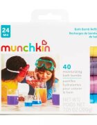 Munchkin Set 40 tablete de baie rezerve Colour Buddies 24L+