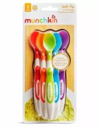 Munchkin Set 6 lingurite pentru bebelusi cu varf moale 3L+