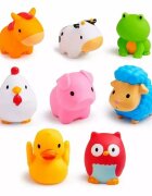 Munchkin Set 8 jucarii de baie Farm 10L+