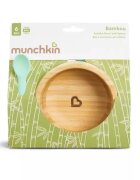 Munchkin Set de masa Bambou bol + lingura 6L+