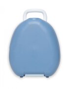 My Carry Potty Olita portabila cu capac si maner Bleu pastel