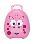 My Carry Potty Olita portabila cu capac si maner Dragon roz