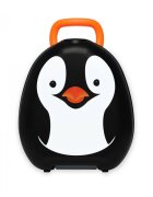 My Carry Potty Olita portabila cu capac si maner Pinguin