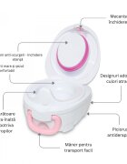 My Carry Potty Olita portabila cu capac si maner Pisica