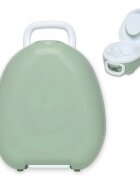 My Carry Potty Olita portabila cu capac si maner Verde pal