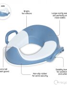 My Carry Potty Reductor cu manere pentru toaleta My Trainer Seat Bleu pastel