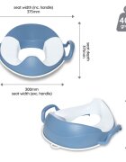 My Carry Potty Reductor cu manere pentru toaleta My Trainer Seat Bleu pastel