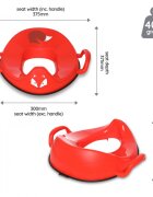 My Carry Potty Reductor cu manere pentru toaleta My Trainer Seat Vulpe