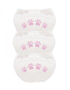 My Carry Potty Set de 3 chilotei de antrenament la olita My Little Training Pants 18-24 luni Pisica