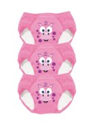 My Carry Potty Set de 3 chilotei de antrenament la olita My Little Training Pants 2-3 ani Pink Dragon