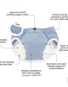 My Carry Potty Set de 3 chilotei de antrenament la olita My Little Training Pants 3-4 ani Ocean Blue