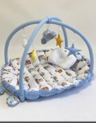 MYKIDS Babynest 2 in 1 Simple Blue
